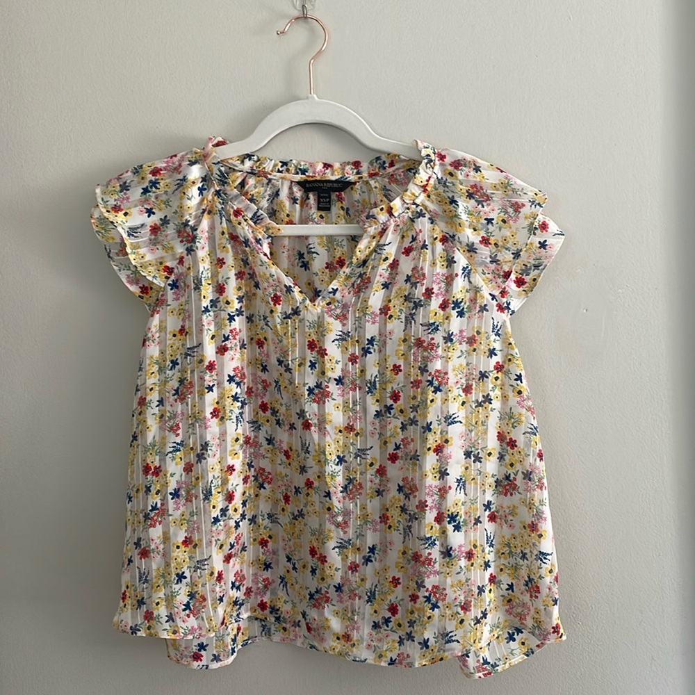 Banana Republic Floral Blouse - Multicolor